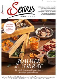 Titelbild der Ausgabe 9/2026 von Servus in Bayern. Diese Zeitschrift und viele weitere Gartenzeitschriften und Wohnzeitschriften als Abo oder epaper bei United Kiosk online kaufen.