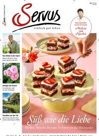 Titelbild der Ausgabe 5/2026 von Servus in Stadt & Land - Österreich. Diese Zeitschrift und viele weitere Gartenzeitschriften und Wohnzeitschriften als Abo oder epaper bei United Kiosk online kaufen.