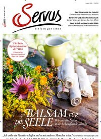 Titelbild der Ausgabe 8/2026 von Servus in Stadt & Land - Österreich. Diese Zeitschrift und viele weitere Gartenzeitschriften und Wohnzeitschriften als Abo oder epaper bei United Kiosk online kaufen.