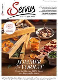 Titelbild der Ausgabe 9/2026 von Servus in Stadt & Land - Österreich. Diese Zeitschrift und viele weitere Gartenzeitschriften und Wohnzeitschriften als Abo oder epaper bei United Kiosk online kaufen.