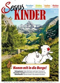 Titelbild der Ausgabe 2/2022 von Servus Kinder. Diese Zeitschrift und viele weitere Jugendzeitschriften und Kinderzeitschriften als Abo oder epaper bei United Kiosk online kaufen.