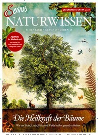 Titelbild der Ausgabe 1/2022 von Servus Naturwissen. Diese Zeitschrift und viele weitere Gartenzeitschriften und Wohnzeitschriften als Abo oder epaper bei United Kiosk online kaufen.