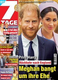 Titelbild der Ausgabe 6/2026 von Sieben Tage. Diese Zeitschrift und viele weitere Frauenzeitschriften als Abo oder epaper bei United Kiosk online kaufen.