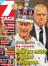 Titelbild der Ausgabe 16/2026 von Sieben Tage. Diese Zeitschrift und viele weitere Frauenzeitschriften als Abo oder epaper bei United Kiosk online kaufen.