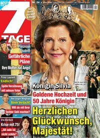 Titelbild der Ausgabe 24/2026 von Sieben Tage. Diese Zeitschrift und viele weitere Frauenzeitschriften als Abo oder epaper bei United Kiosk online kaufen.