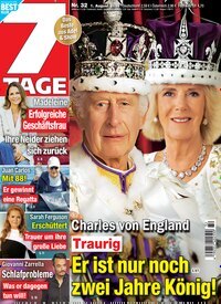 Titelbild der Ausgabe 32/2026 von Sieben Tage. Diese Zeitschrift und viele weitere Frauenzeitschriften als Abo oder epaper bei United Kiosk online kaufen.
