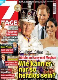 Titelbild der Ausgabe 39/2026 von Sieben Tage. Diese Zeitschrift und viele weitere Frauenzeitschriften als Abo oder epaper bei United Kiosk online kaufen.