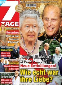 Titelbild der Ausgabe 41/2026 von Sieben Tage. Diese Zeitschrift und viele weitere Frauenzeitschriften als Abo oder epaper bei United Kiosk online kaufen.