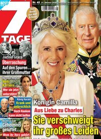 Titelbild der Ausgabe 45/2025 von Sieben Tage. Diese Zeitschrift und viele weitere Frauenzeitschriften als Abo oder epaper bei United Kiosk online kaufen.