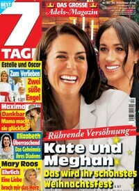 Titelbild der Ausgabe 52/2018 von Sieben Tage. Diese Zeitschrift und viele weitere Frauenzeitschriften als Abo oder epaper bei United Kiosk online kaufen.