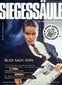 Titelbild der Ausgabe 5/2026 von Siegessäule. Diese Zeitschrift und viele weitere Lifestylemagazine und Peoplemagazine als Abo oder epaper bei United Kiosk online kaufen.