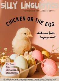 Titelbild der Ausgabe 9/2026 von Silly Linguistics. Diese Zeitschrift und viele weitere Reisemagazine, Freizeitmagazine und Wissensmagazine als Abo oder epaper bei United Kiosk online kaufen.