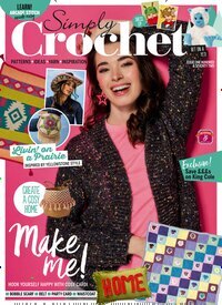 Titelbild der Ausgabe 2/2026 von Simply Crochet. Diese Zeitschrift und viele weitere Modemagazine und DIY-Magazine als Abo oder epaper bei United Kiosk online kaufen.