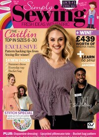 Titelbild der Ausgabe 5/2026 von Simply Sewing. Diese Zeitschrift und viele weitere Modemagazine und DIY-Magazine als Abo oder epaper bei United Kiosk online kaufen.