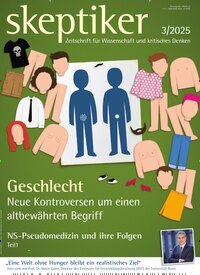 Titelbild der Ausgabe 3/2025 von skeptiker. Diese Zeitschrift und viele weitere Reisemagazine, Freizeitmagazine und Wissensmagazine als Abo oder epaper bei United Kiosk online kaufen.