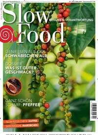 Titelbild der Ausgabe 2/2022 von Slow Food Magazin. Diese Zeitschrift und viele weitere Kochzeitschriften und Backzeitschriften als Abo oder epaper bei United Kiosk online kaufen.
