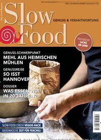 Titelbild der Ausgabe 5/2025 von Slow Food Magazin. Diese Zeitschrift und viele weitere Kochzeitschriften und Backzeitschriften als Abo oder epaper bei United Kiosk online kaufen.