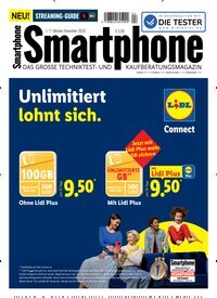 Titelbild der Ausgabe 4/2026 von Smartphone. Diese Zeitschrift und viele weitere Audiomagazine, Filmmagazine und Fotozeitschriften als Abo oder epaper bei United Kiosk online kaufen.