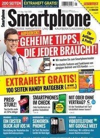 Titelbild der Ausgabe 5/2020 von Smartphone. Diese Zeitschrift und viele weitere Audiomagazine, Filmmagazine und Fotozeitschriften als Abo oder epaper bei United Kiosk online kaufen.