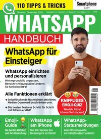 Titelbild der Ausgabe 1/2025 von Smartphone Easy. Diese Zeitschrift und viele weitere Audiomagazine, Filmmagazine und Fotozeitschriften als Abo oder epaper bei United Kiosk online kaufen.