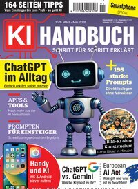 Titelbild der Ausgabe 1/2026 von Smartphone Special. Diese Zeitschrift und viele weitere Audiomagazine, Filmmagazine und Fotozeitschriften als Abo oder epaper bei United Kiosk online kaufen.