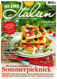 Titelbild der Ausgabe 4/2022 von So isst Italien. Diese Zeitschrift und viele weitere Kochzeitschriften und Backzeitschriften als Abo oder epaper bei United Kiosk online kaufen.