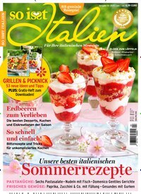 Titelbild der Ausgabe 4/2025 von So isst Italien. Diese Zeitschrift und viele weitere Kochzeitschriften und Backzeitschriften als Abo oder epaper bei United Kiosk online kaufen.