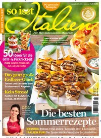 Titelbild der Ausgabe 4/2026 von So isst Italien. Diese Zeitschrift und viele weitere Kochzeitschriften und Backzeitschriften als Abo oder epaper bei United Kiosk online kaufen.