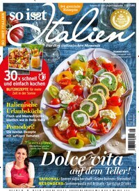 Titelbild der Ausgabe 5/2026 von So isst Italien. Diese Zeitschrift und viele weitere Kochzeitschriften und Backzeitschriften als Abo oder epaper bei United Kiosk online kaufen.