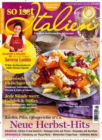Titelbild der Ausgabe 6/2025 von So isst Italien. Diese Zeitschrift und viele weitere Kochzeitschriften und Backzeitschriften als Abo oder epaper bei United Kiosk online kaufen.