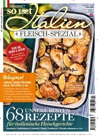 Titelbild der Ausgabe 2/2019 von So isst Italien Spezial. Diese Zeitschrift und viele weitere Kochzeitschriften und Backzeitschriften als Abo oder epaper bei United Kiosk online kaufen.