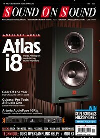 Titelbild der Ausgabe 12/2023 von Sound on Sound. Diese Zeitschrift und viele weitere Reisemagazine, Freizeitmagazine und Wissensmagazine als Abo oder epaper bei United Kiosk online kaufen.