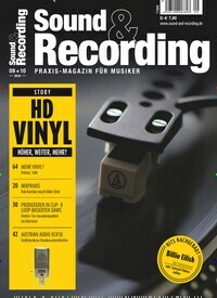 Titelbild der Ausgabe 10/2019 von Sound & Recording. Diese Zeitschrift und viele weitere Reisemagazine, Freizeitmagazine und Wissensmagazine als Abo oder epaper bei United Kiosk online kaufen.