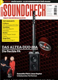 Titelbild der Ausgabe 4/2023 von Soundcheck. Diese Zeitschrift und viele weitere Reisemagazine, Freizeitmagazine und Wissensmagazine als Abo oder epaper bei United Kiosk online kaufen.