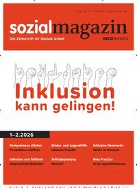 Titelbild der Ausgabe 2/2026 von sozialmagazin. Diese Zeitschrift und viele weitere Zeitschriften für Pädagogik als Abo oder epaper bei United Kiosk online kaufen.
