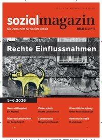 Titelbild der Ausgabe 6/2026 von sozialmagazin. Diese Zeitschrift und viele weitere Zeitschriften für Pädagogik als Abo oder epaper bei United Kiosk online kaufen.