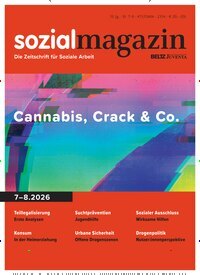Titelbild der Ausgabe 8/2026 von sozialmagazin - Die Zeitschrift für Soziale Arbeit. Diese Zeitschrift und viele weitere Zeitschriften für Pädagogik als Abo oder epaper bei United Kiosk online kaufen.
