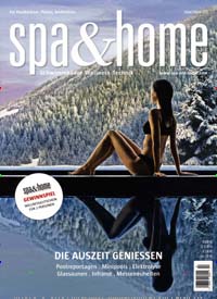 Titelbild der Ausgabe 12/2022 von spa & home. Diese Zeitschrift und viele weitere Gartenzeitschriften und Wohnzeitschriften als Abo oder epaper bei United Kiosk online kaufen.