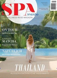 Titelbild der Ausgabe 1/2026 von Spa Inside. Diese Zeitschrift und viele weitere Frauenzeitschriften als Abo oder epaper bei United Kiosk online kaufen.