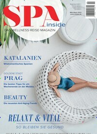 Titelbild der Ausgabe 2/2022 von Spa Inside. Diese Zeitschrift und viele weitere Frauenzeitschriften als Abo oder epaper bei United Kiosk online kaufen.