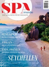 Titelbild der Ausgabe 2/2024 von Spa Inside. Diese Zeitschrift und viele weitere Frauenzeitschriften als Abo oder epaper bei United Kiosk online kaufen.