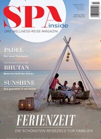 Titelbild der Ausgabe 3/2025 von Spa Inside. Diese Zeitschrift und viele weitere Frauenzeitschriften als Abo oder epaper bei United Kiosk online kaufen.