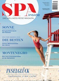 Titelbild der Ausgabe 4/2022 von Spa Inside. Diese Zeitschrift und viele weitere Frauenzeitschriften als Abo oder epaper bei United Kiosk online kaufen.