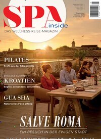 Titelbild der Ausgabe 5/2025 von Spa Inside. Diese Zeitschrift und viele weitere Frauenzeitschriften als Abo oder epaper bei United Kiosk online kaufen.
