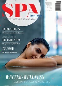 Titelbild der Ausgabe 6/2023 von Spa Inside. Diese Zeitschrift und viele weitere Frauenzeitschriften als Abo oder epaper bei United Kiosk online kaufen.