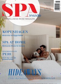 Titelbild der Ausgabe 6/2025 von Spa Inside. Diese Zeitschrift und viele weitere Frauenzeitschriften als Abo oder epaper bei United Kiosk online kaufen.
