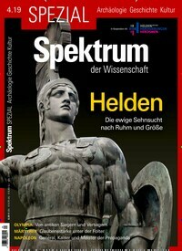 Titelbild der Ausgabe 4/2019 von Spektrum Geschichte. Diese Zeitschrift und viele weitere Reisemagazine, Freizeitmagazine und Wissensmagazine als Abo oder epaper bei United Kiosk online kaufen.