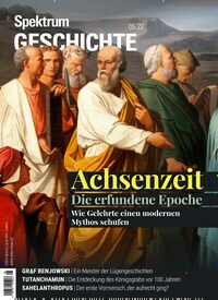 Titelbild der Ausgabe 5/2022 von Spektrum Geschichte. Diese Zeitschrift und viele weitere Reisemagazine, Freizeitmagazine und Wissensmagazine als Abo oder epaper bei United Kiosk online kaufen.