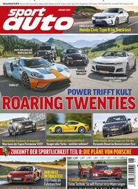 Titelbild der Ausgabe 1/2023 von Sport Auto. Diese Zeitschrift und viele weitere Automagazine und Motorradzeitschriften als Abo oder epaper bei United Kiosk online kaufen.