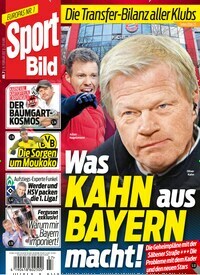 Titelbild der Ausgabe 7/2022 von Sport Bild. Diese Zeitschrift und viele weitere Sportmagazine als Abo oder epaper bei United Kiosk online kaufen.